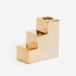ANTEIA CANDLE HOLDER IN GOLD