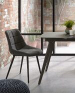 ADAH SYNTHETIC LEATHER ANTRACITE