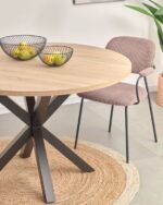 ARGO ROUND BLACK LEGS NATURAL TOP - Image 5