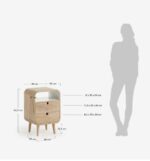 GEORG BEDSIDE TABLE - Image 6