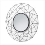 HABITA MIRROR 90Ø METAL BLACK