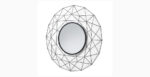 HABITA MIRROR 90Ø METAL BLACK