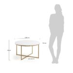 SHEFFIELD COFFEE TABLE Ø 80 CM - Image 4