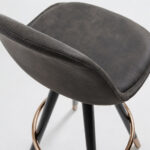 STAG BARCHAIR BLACK WOOD FABRIC GRAPHITE - Image 2