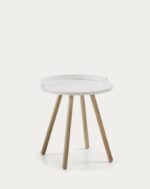 BRUK SIDE TABLE White - Image 3